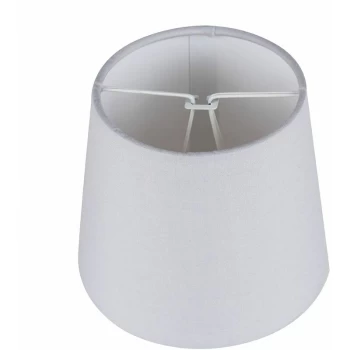 image of Minisun - 3 x Clip On Chandelier Lampshades In A Grey Finish