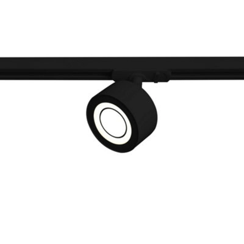 Image of Nordlux Clyde Link Metal Track Spot Light 3-Level Dimming Black,mains Led