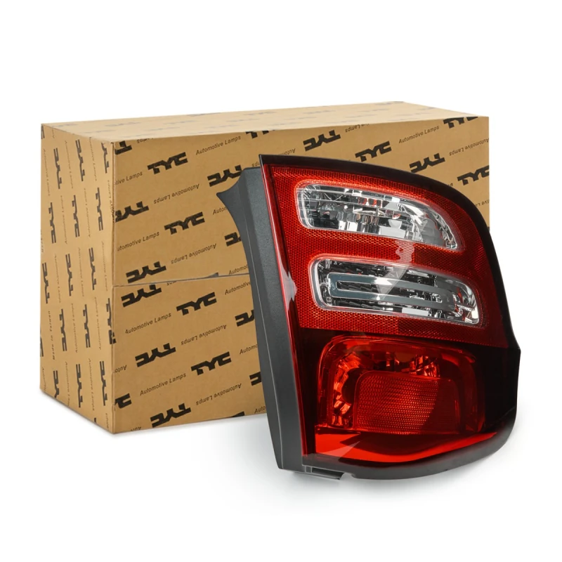 Image of TYC 11-12454-01-2 Rear light Outer section, without bulb holder, Left Combination Rearlight (391)
