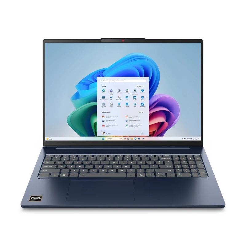 Image of Lenovo IdeaPad Slim 5 16AHP10 AMD Ryzen 7 8845HS Laptop 40.6cm (16") 2.8K 32GB DDR5-SDRAM 1TB SSD WiFi 7 (802.11be) Windows 11 Home Englis