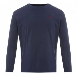 Image of Stanford Home Ts Ss Ss Full Chest Blue - Navy