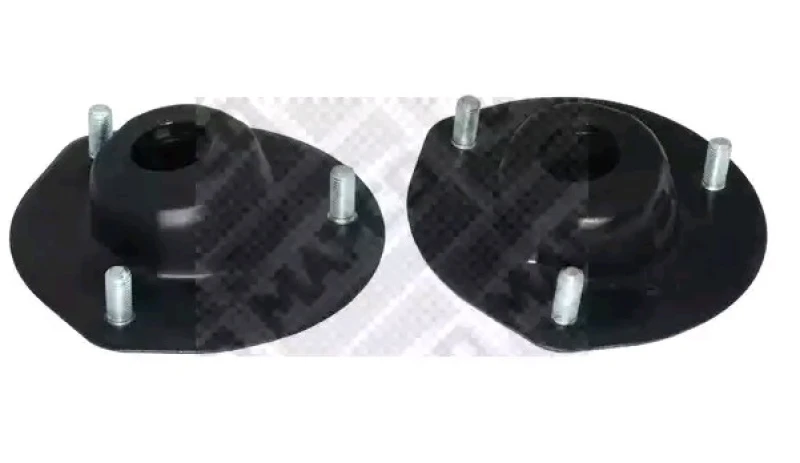Image of MAPCO 33545/4 Top strut mount Front Axle Right, without ball bearing Suspension Strut Support Bearing (1180)
