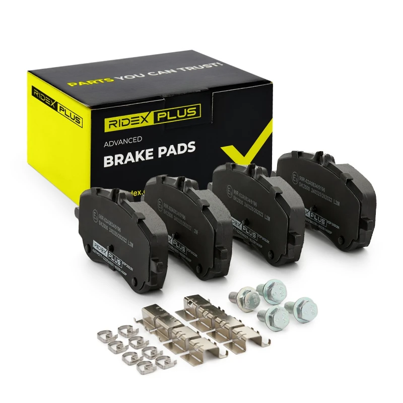 Image of RIDEX PLUS Brake pad set RIDEX PLUS 402B1408P