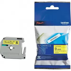 Image of Brother P-touch MK531BZ Black on Blue Plastic Tape 8m x 12mm