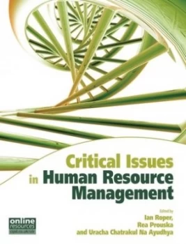 Image of Critical Issues in Human Resource Management by Ian C Roper Paperback