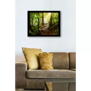Image of SC0854 Multicolor Decorative Framed MDF Painting