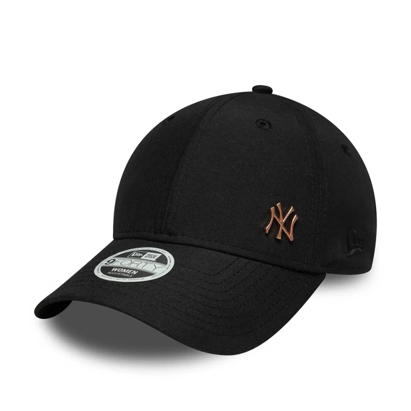 Image of new era New York Yankees womens baseball cap New Era 9Forty Flawless Noir Female TU
