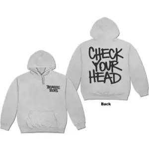 image of The Beastie Boys - Check Your Head Unisex XX-Large Pullover Hoodie - Grey