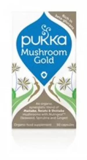 image of Pukka Herbs Mushroom Gold 60 Capsule