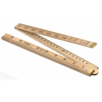 Image of RST Wooden Folding Rule 39" (1000mm)