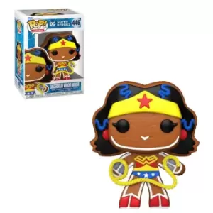 image of DC Comics Gingerbread Wonder Woman Funko Pop! Vinyl