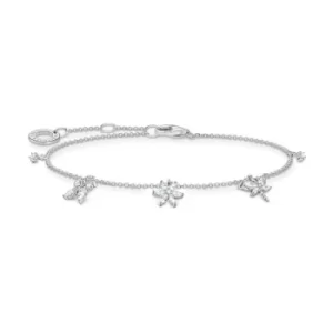 image of THOMAS SABO Charm Club Charming Garden Silver Bracelet