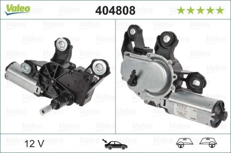 Image of Wiper motor VALEO 404808