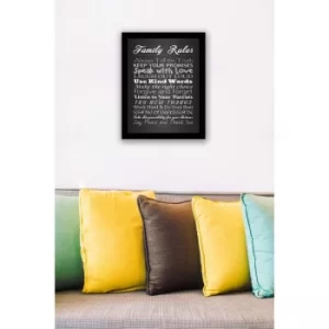Image of SC0314 Multicolor Decorative Framed MDF Painting