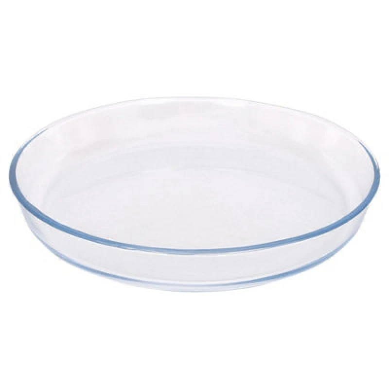 Image of Argon Tableware Round Glass Oven Dish - 32Cm X 32Cm
