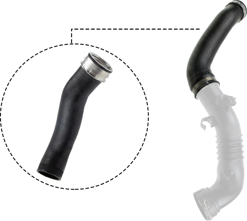 Image of GATES Charger intake hose GATES 09-0182