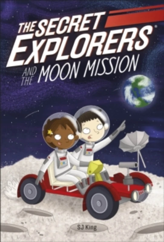 Image of SJ King The Secret Explorers and the Moon Mission Book Multi unisex