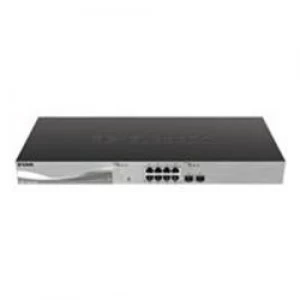 Image of D-Link 10 Port switch including 8x10G ports & 2xSFP
