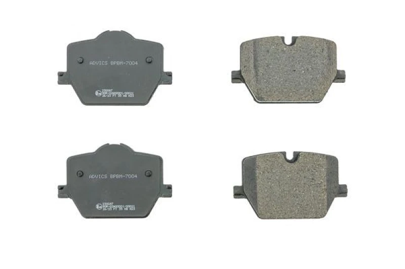 Image of AISIN Brake pad set AISIN BPBM-7004