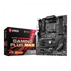 Image of MSI X470 Gaming Plus Max AMD Socket AM4 Motherboard