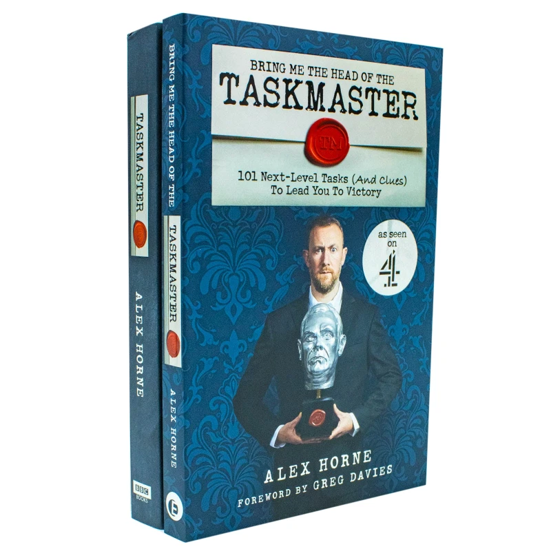 Image of Taskmaster Collection 2 Books Set (Taskmaster, Bring Me The Head Of The Taskmaster) Alex Horne Books