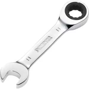 Image of Draper Hi-Torq Stubby Ratchet Combination Spanner 11mm