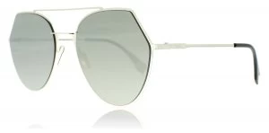 Image of Fendi FF0194S Sunglasses Light Gold 3YG 55mm