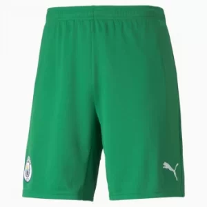 image of PUMA Man City Goalkeeper Replica Mens Football Shorts, Amazon Green/White, size Large, Clothing