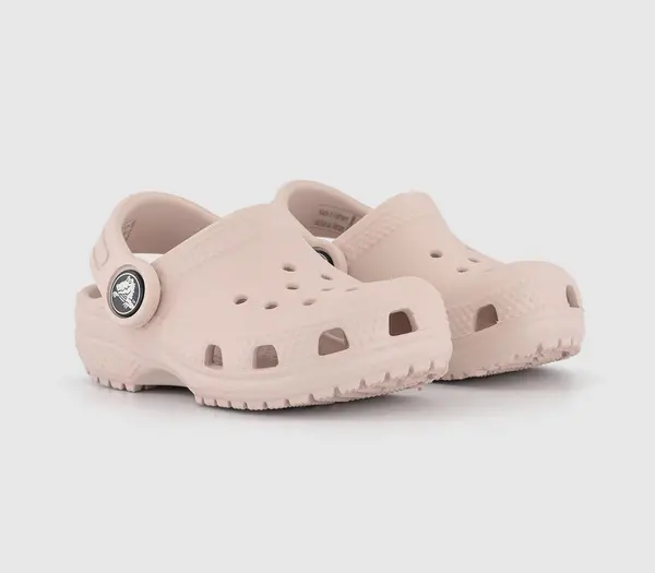 image of Crocs Kids Classic Clog T Quartz Pink, 8infant