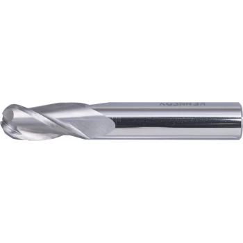 Image of 12.00MM Carbide Plain Shank 3 Flute Ball Nosed Slot Drills - Regular Series