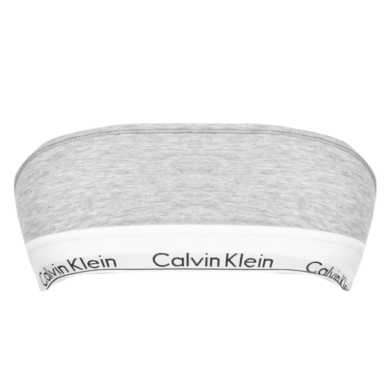 Image of Calvin Klein CK1 Mod Bandeau Womens - Grey Grey 10