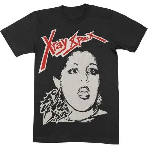 Image of X-Ray Spex - Oh Bondage Unisex Large T-Shirt - Black