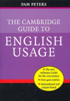 Image of The Cambridge Guide to English Usage by Pam Peters Hardback
