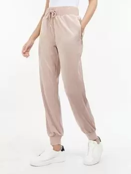 Image of Barbour International Highroads Velour Jogger - Pink, Size 10, Women