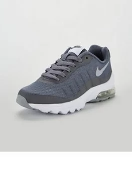 Image of Nike Air Max Invigor Junior Trainers - Grey, Size 3