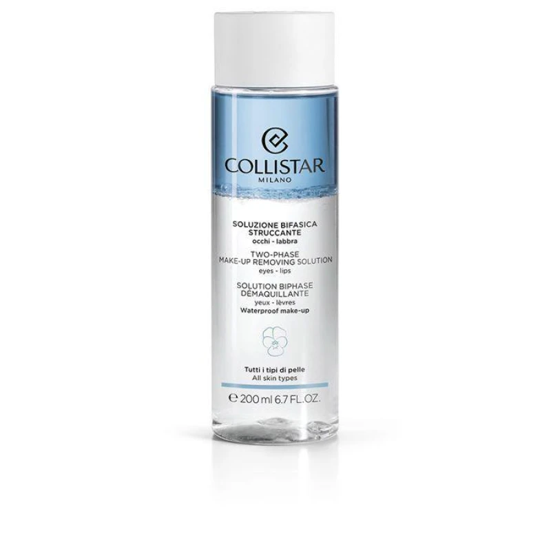 Image of Collistar Two Phase Make Up Removing Solution 200ml