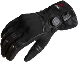 Image of Halvarssons Ljusdal Motorcycle Gloves, black, Size S M, black, Size S M