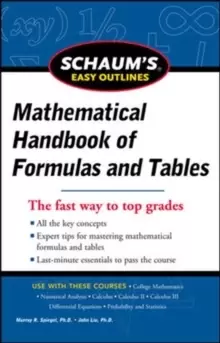 Image of Schaum's Easy Outline of Mathematical Handbook of Formulas and Tables, Revised Edition