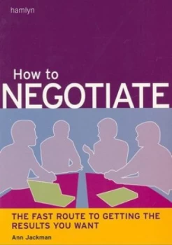 Image of How to Negotiate by Ann Jackman Book