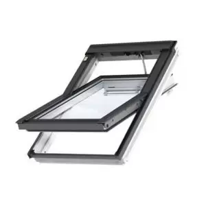 Image of Velux White Timber Centre Pivot Roof Window (H)1180mm (W)1140mm