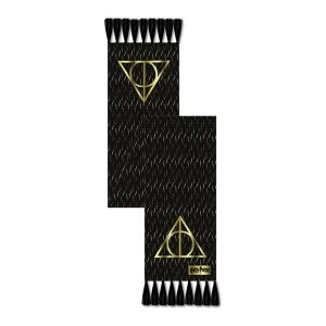 Image of Harry Potter - Hallows Scarf Unisex - Black