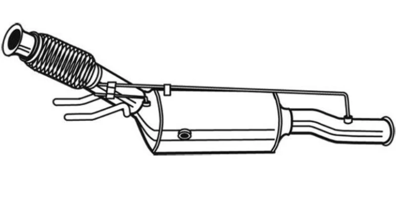 Image of VEGAZ PGK-309 Particulate Filter Soot-/ Particle Filter,exhaust system (1256)