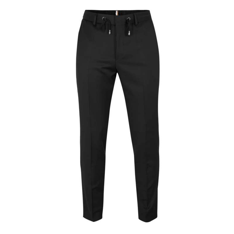 Image of Boss Boss H-Genius-Ds-B1 10236006 01 Straight Leg Trousers Mens Black male 33W L