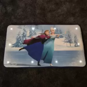 image of 70 x 40cm Official Disney Frozen Anna & Elsa Musical Pressure Sensor LED Mat