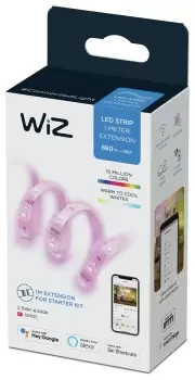 Image of Wiz Colour Smart WiFi LED 1m Lightstrip Extenstion