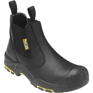 Image of Dealer Safety Work Boots Black - Size 7 - JCB