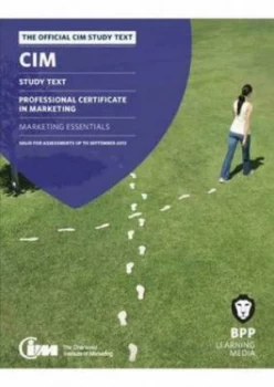 Image of Cim - 1 Marketing Essentials by Bpp Learning Media Paperback