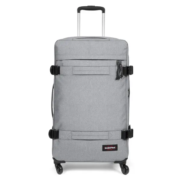 Image of Eastpak Transitr EK0A5BFK77H Large Grey Suitcase