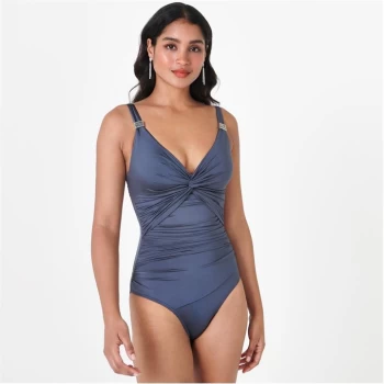 Image of Biba Biba Icon Swimsuit With Tummy Control - Grey