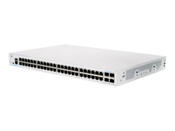 image of Cisco Cisco Business CBS250-48T-4G Smart Switch 48 Port GE 4x1G SFP Limited Lifetime Protection (CBS250-48T-4G) CBS250-48T-4G-UK